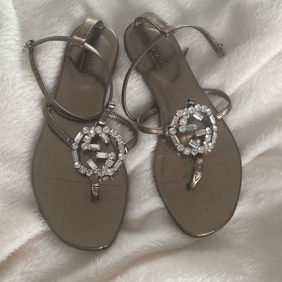 💯 Gucci    sandals - Picture 2 of 7